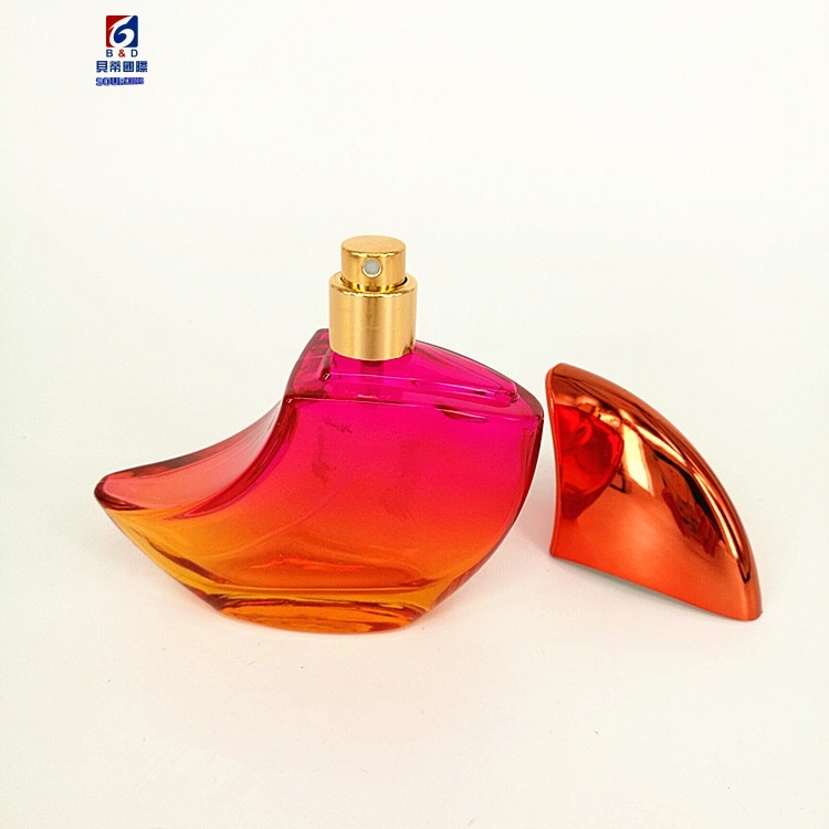 50ml Moon type high grade glass perfume bottle