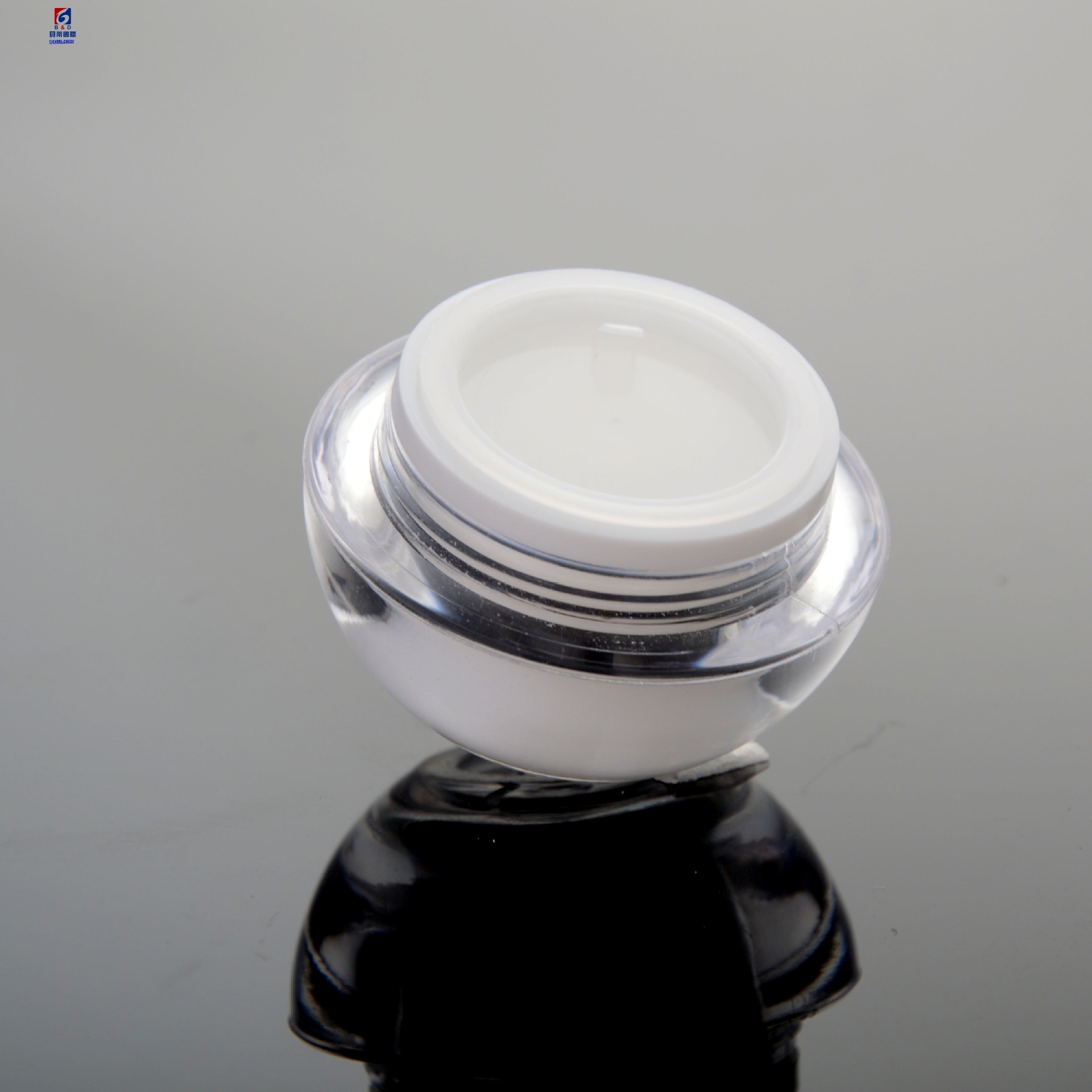 10G Plastic Double Cream Jar