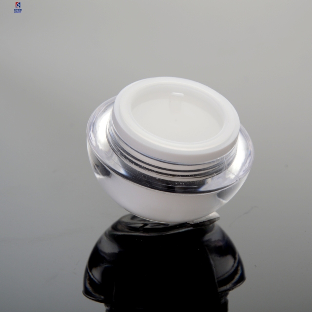 10G Plastic Double Cream Jar
