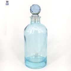 250/300ML Straight round flat mouth aromatherapy glass bottle