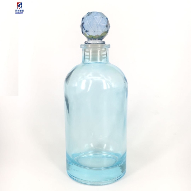 250/300ML Straight round flat mouth aromatherapy glass bottle