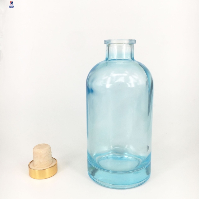 250/300ML Straight round flat mouth aromatherapy glass bottle