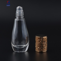 12ML Glass Roller Bottle With Alloy Cover