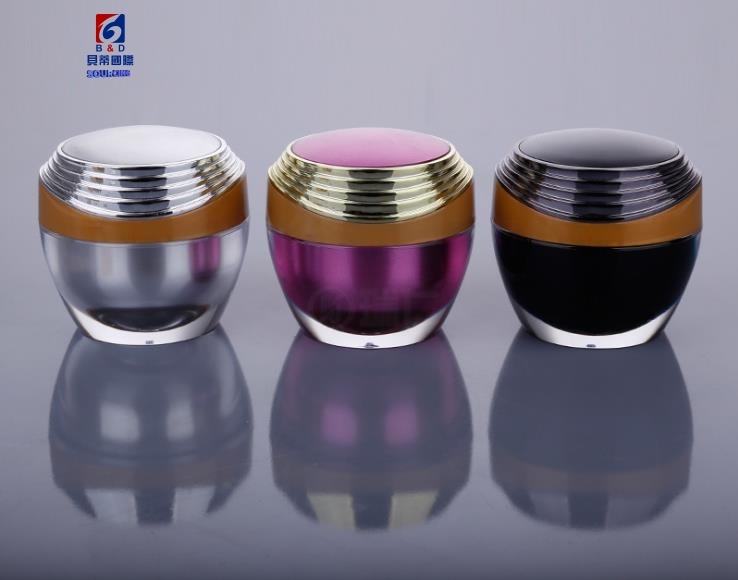 15/30G Egyptian style double-layer high-grade cream jar