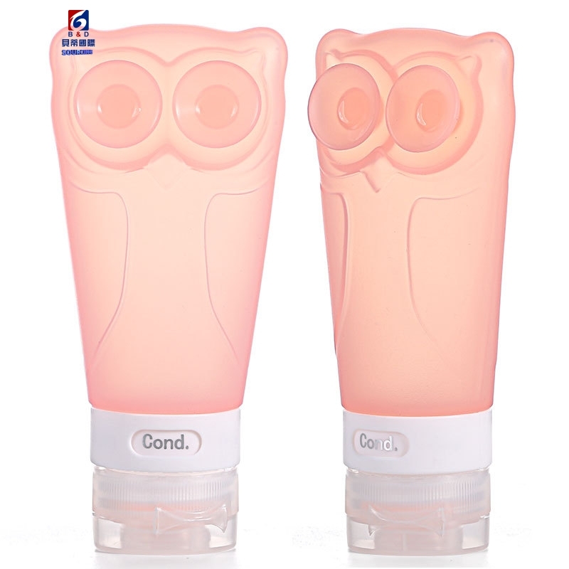 83ML Owl Silicone Travel Bottle