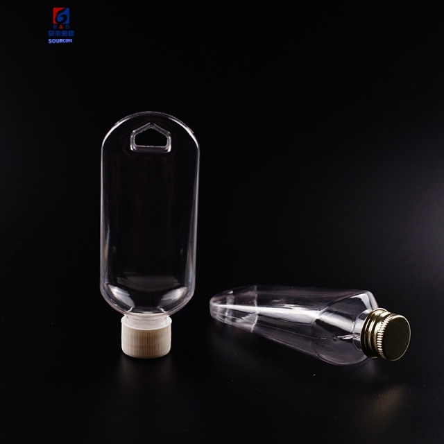 80ML Hook plastic hand sanitizer bottle