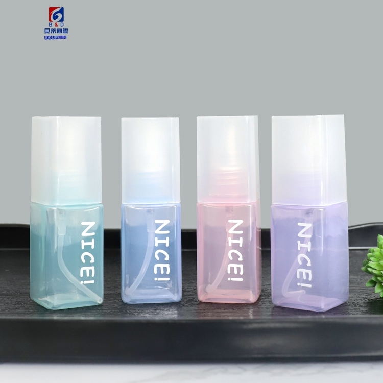 50ml Square Plastic Spray Bottle