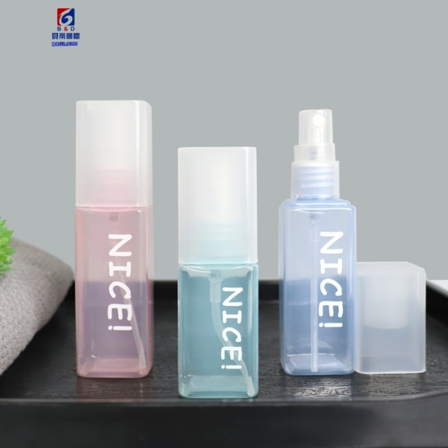 50ml Square Plastic Spray Bottle