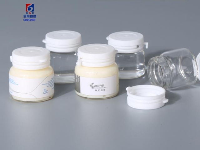 5/10/15g Transparent Glass Cream Jar
