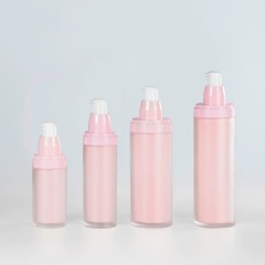 YUXI pink plastic bottle double thickening cosmetics packaging 30g cream bottle 100ml emulsion