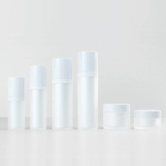 YUXI pink plastic bottle double thickening cosmetics packaging 30g cream bottle 100ml emulsion