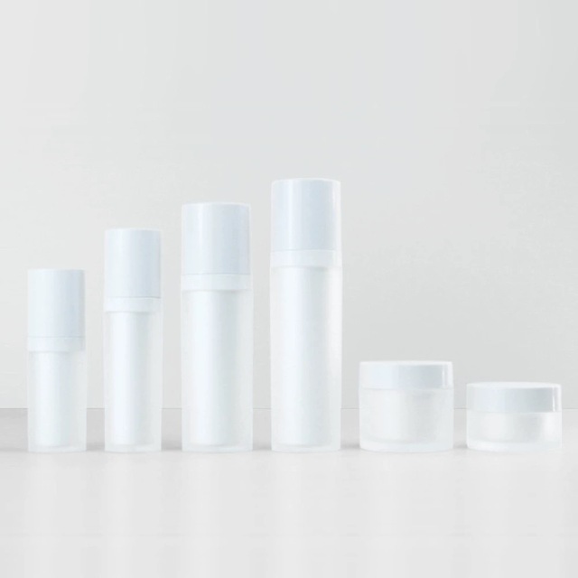 YUXI pink plastic bottle double thickening cosmetics packaging 30g cream bottle 100ml emulsion