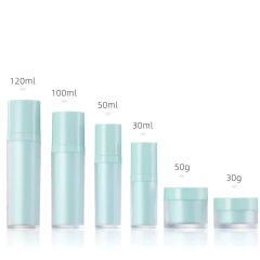 YUXI pink plastic bottle double thickening cosmetics packaging 30g cream bottle 100ml emulsion