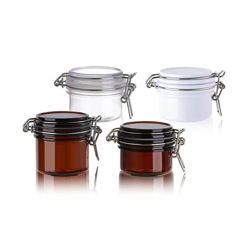 YUXI cosmetic packing bath salt jar 120ml
