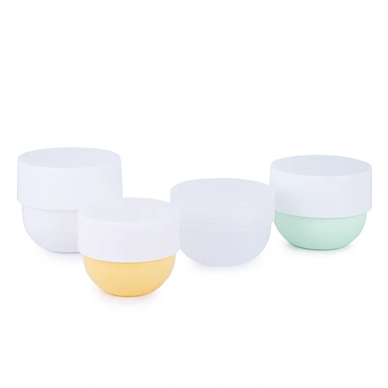 YUXI white jar 200ml cosmetic sub packing