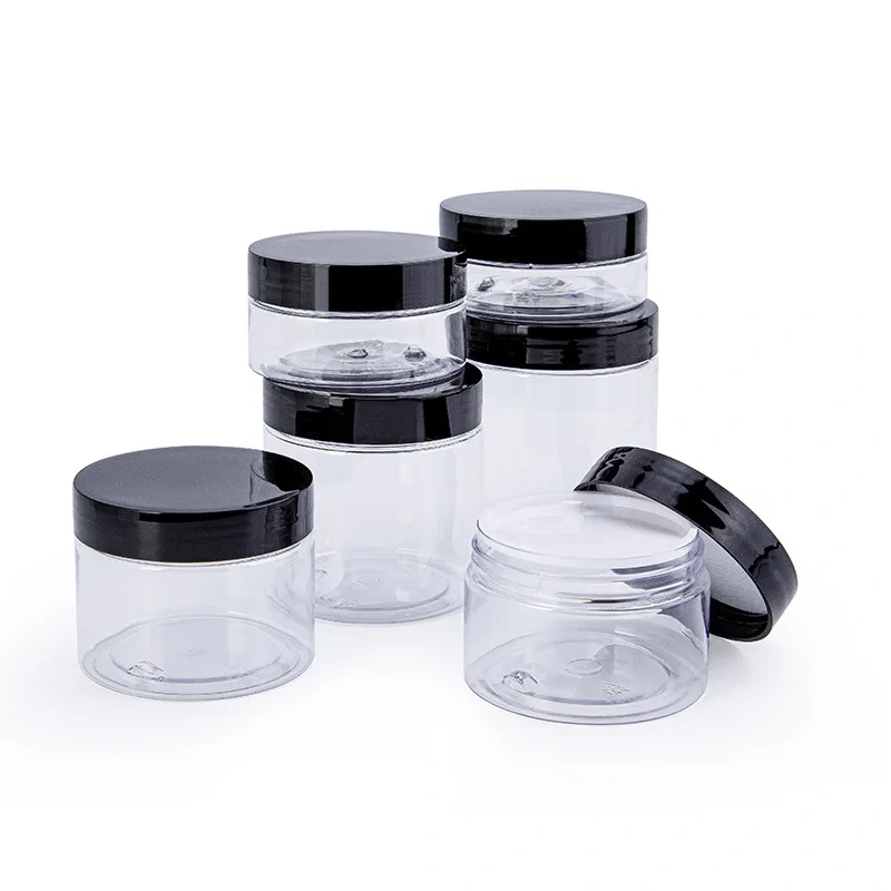 YUXI cosmetic sub packing empty cream jar plastic 50ml