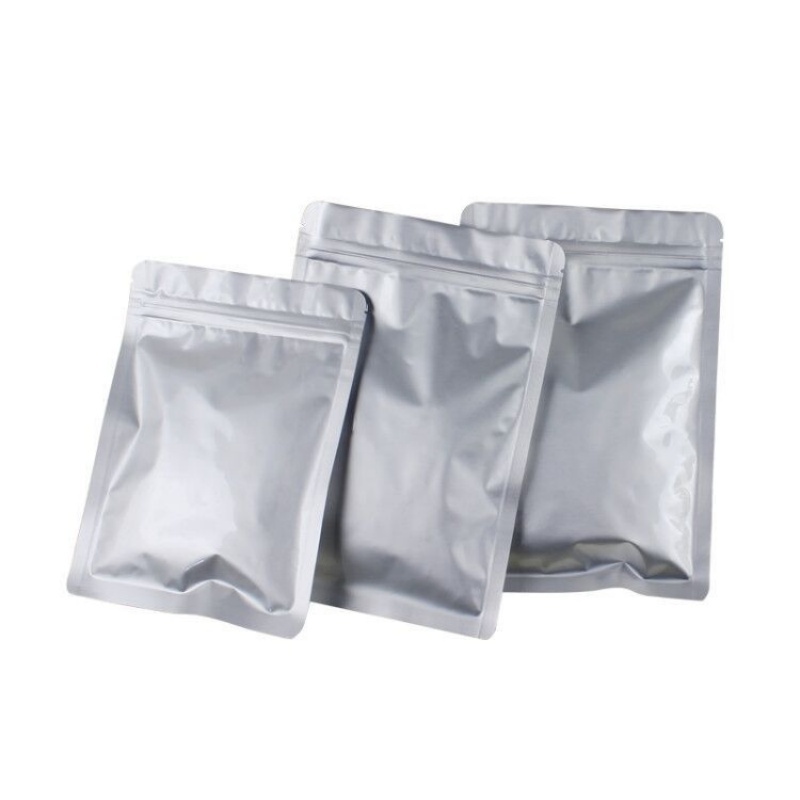 100pcs Aluminum foil self-sealed bags, plastic bags, self-standing ,food bags, gift bags