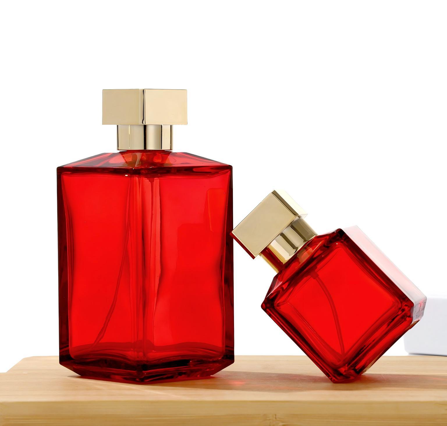 50/100/200ML perfume glass bottle, portable large-capacity
