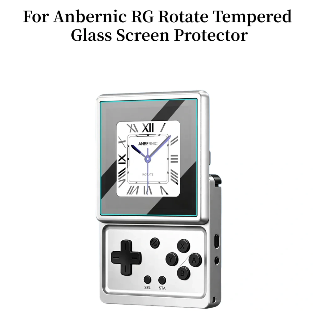For Anbernic RG Rotate Tempered Glass Screen Protector RGRotate Game Console HD Tempered Glass Protectors Film