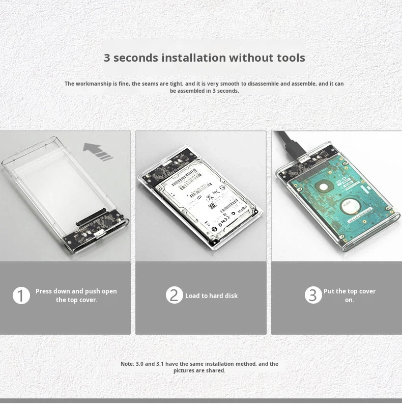 For 2.5inch Hard disk case
