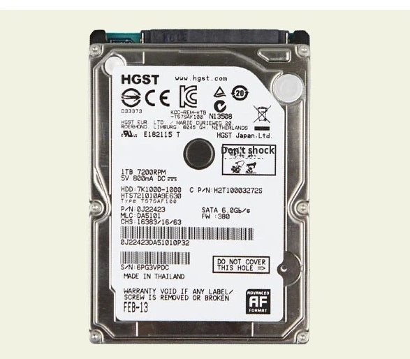 2.5inch Hard Disk 1TB it's not brand new