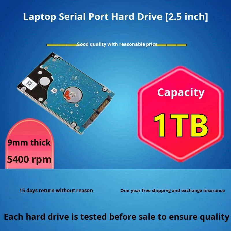 2.5inch Hard Disk 1TB it's not brand new