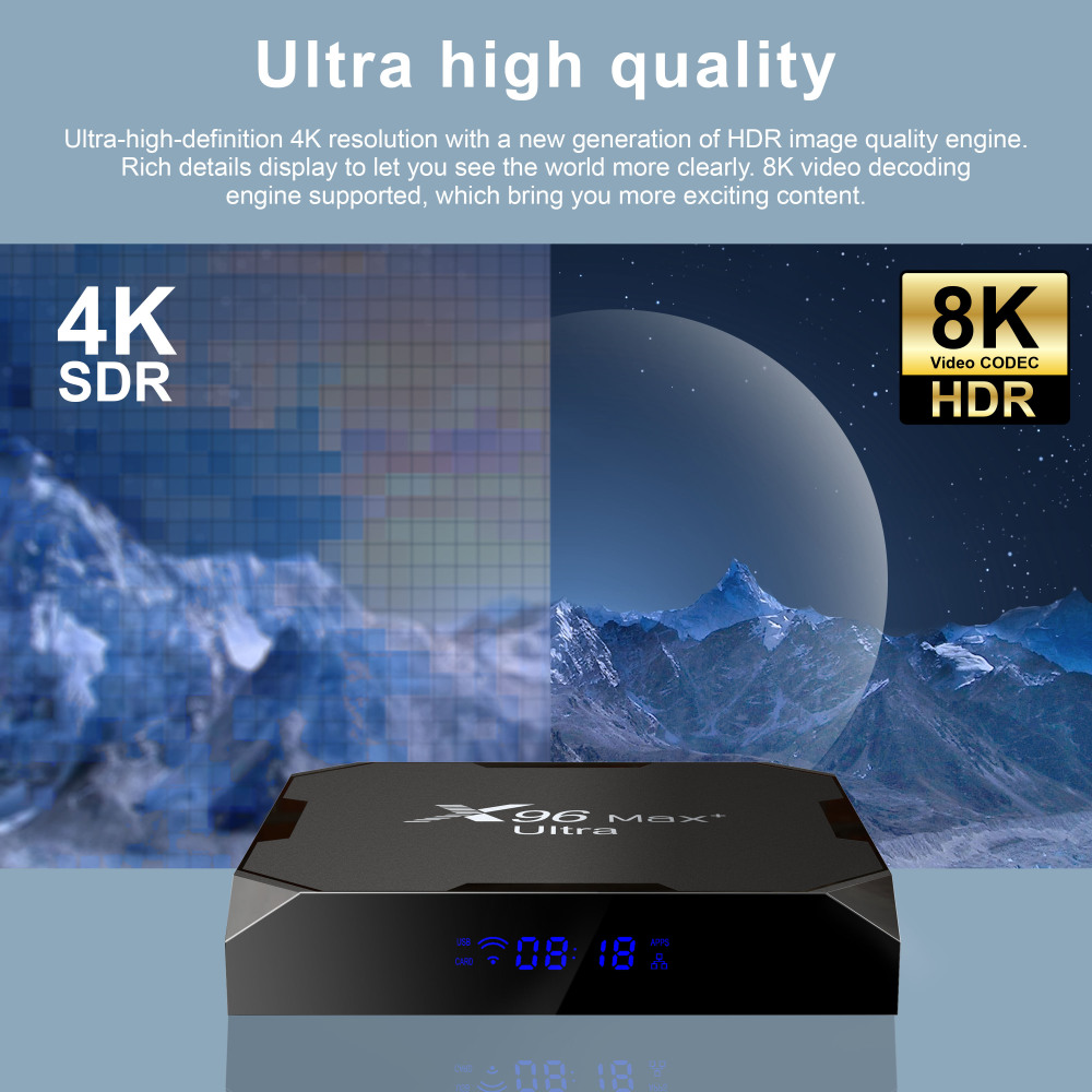 X96max Ultra Android TV Box