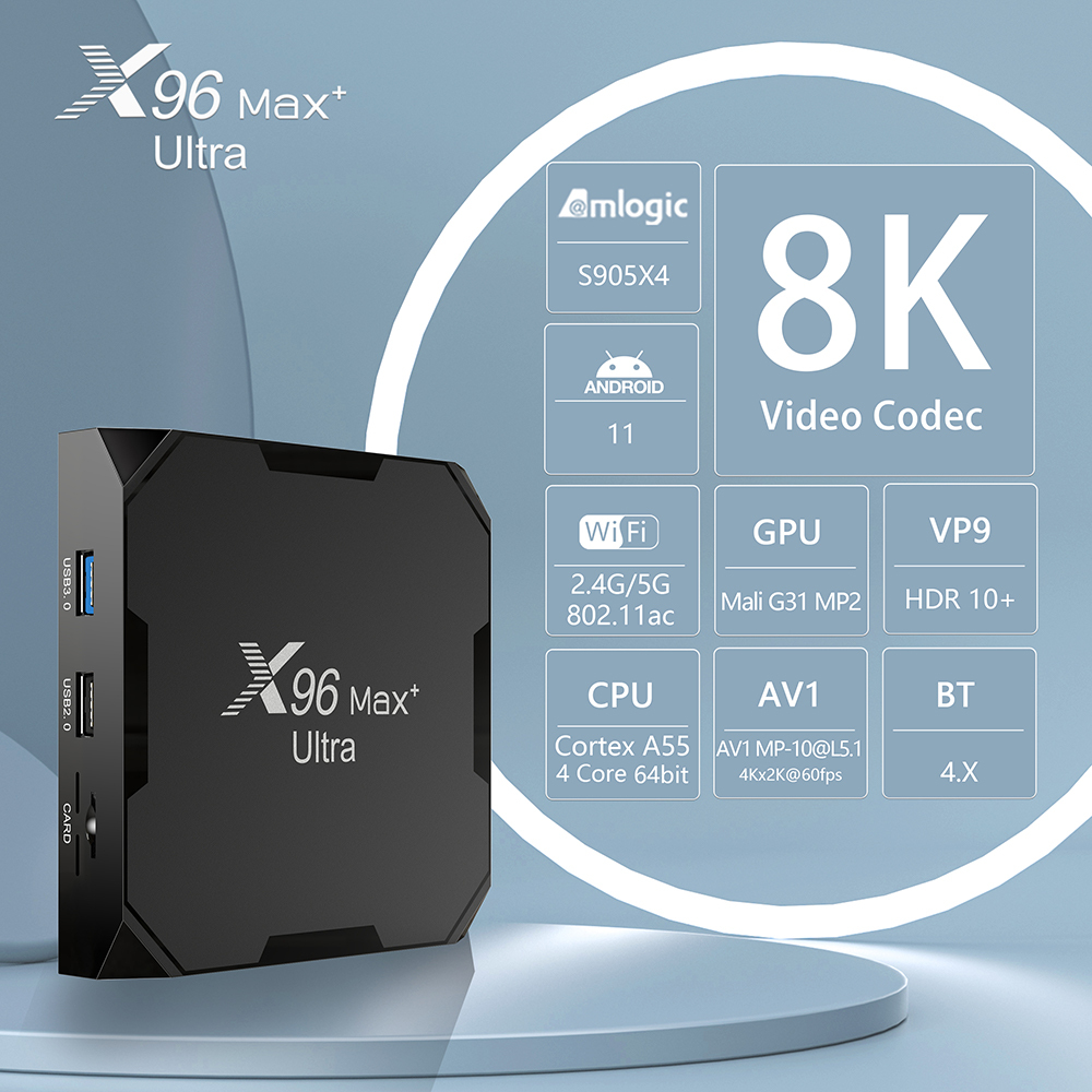 X96max Ultra Android TV Box