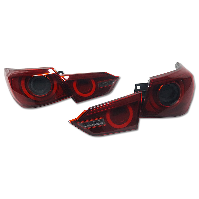 For 2014 2015 2016 2017 Q50 Q50s Skyline V37 400r Style Led Rear Lamp Tail Light Kit 4pcs