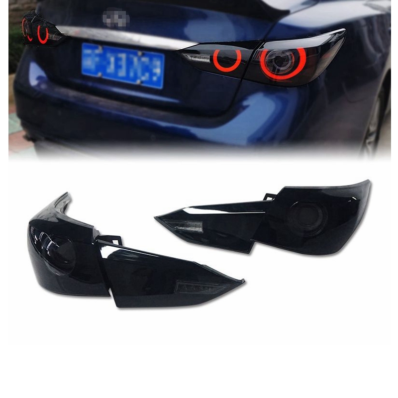For 2018- Q50 Q50s Skyline V37 400r Style Led Rear Lamp Tail Light Kit 4pcs