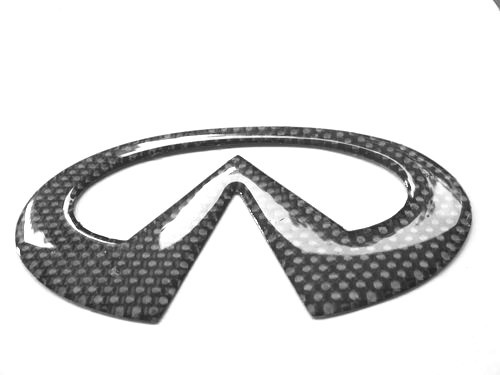 Real Carbon Trunk Emblem Badge Logo Sticker For Infiniti G37 G37s G35s G35 Fx Q50 Q60