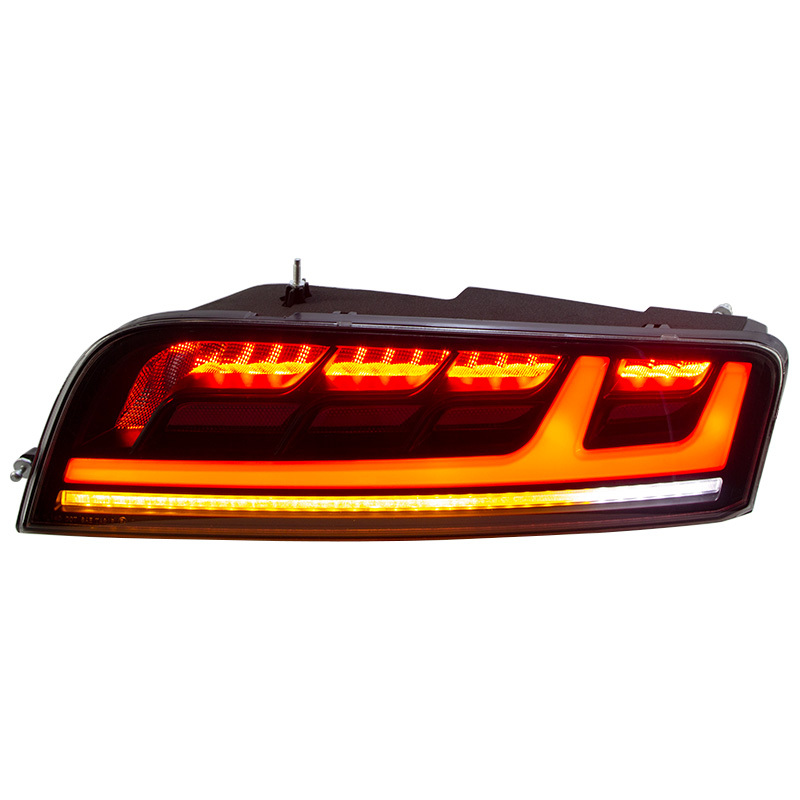 Smoked Lens + Red LED Bars Sequential Taillights VANTA DESIGN Left+Right For Audi R8 2007-2016
