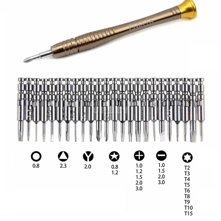 kit set 25 in 1 tools screwdriver assembly, disassembly for iPhone Huawei Galaxy Xiaomi smartphone