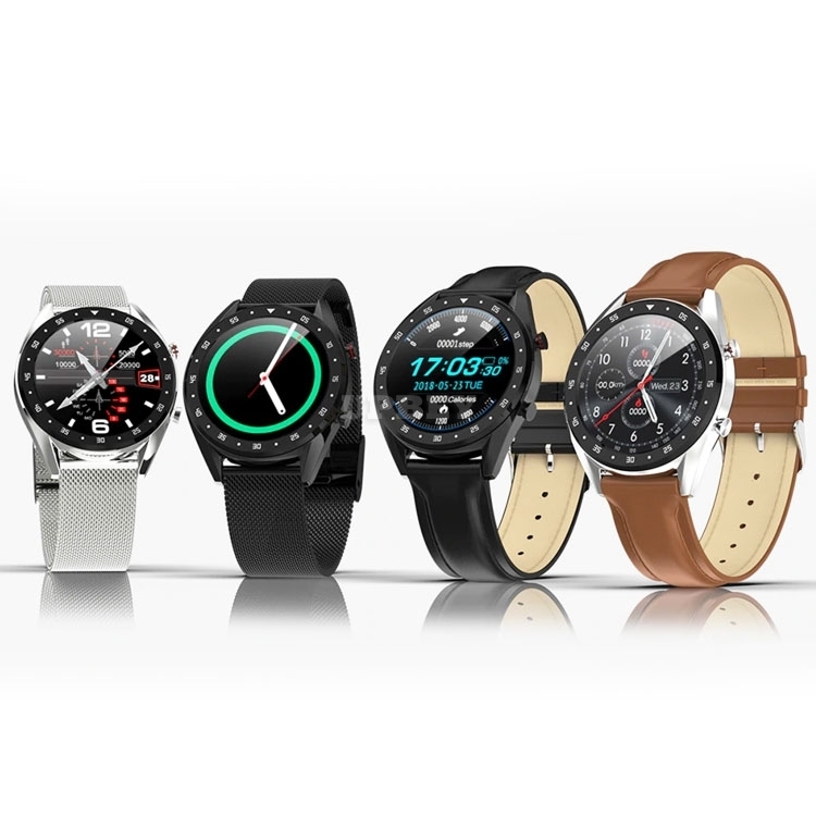 L7 Smartwatch Elegant IP68 BT ECG + PPG HRV GPS Heart Rate Watch Blood Pressure for Android / IOS