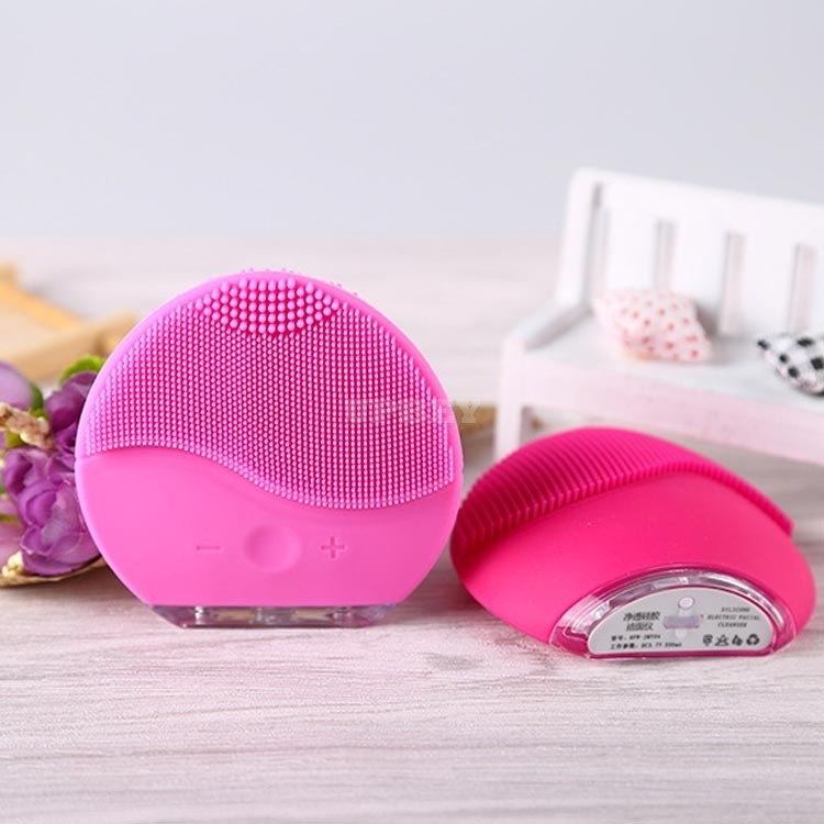 Facial Cleansing JMY04 Electric Vibration Brush Skin Pore Cleanser Waterproof Silicone Face Massager Remove Blackhead
