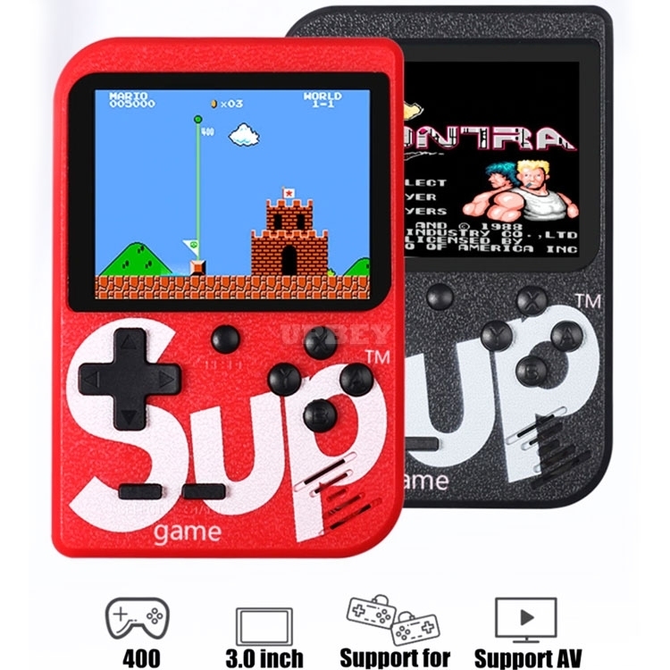400 in 1 SUP Portable Handheld Console Retro Games + Controller 2 Players Included Nostalgic