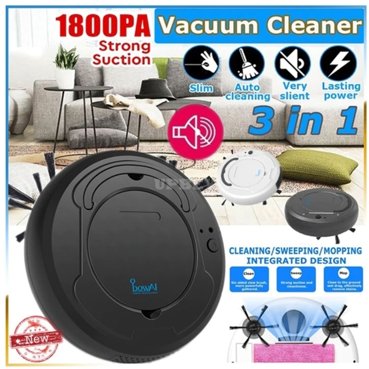 Robot Vacuum Cleaner Multifunctional Smart Floor 3in1 Auto Rechargeable Sweeping Dry Wet