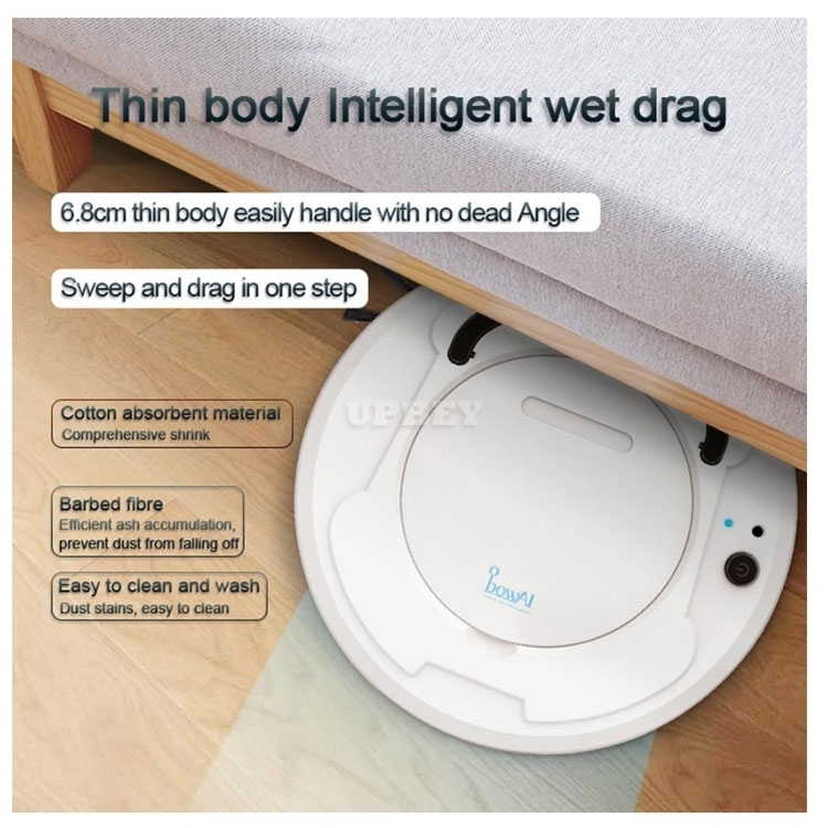 Robot Vacuum Cleaner Multifunctional Smart Floor 3in1 Auto Rechargeable Sweeping Dry Wet