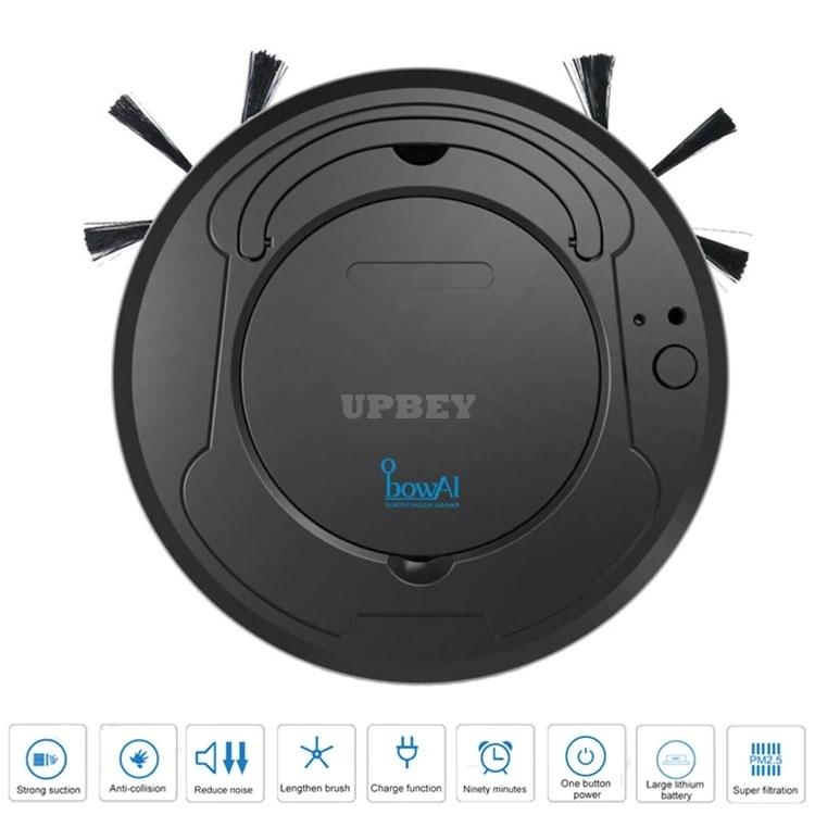 Robot Vacuum Cleaner Multifunctional Smart Floor 3in1 Auto Rechargeable Sweeping Dry Wet