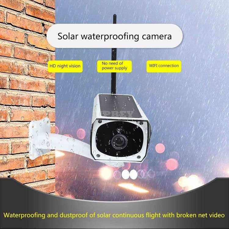 1080P Solar IP HD Camera 2MP Wireless Wi-fi Security Surveillance IP67 Waterproof Outdoor IR Night Vision TNSA1