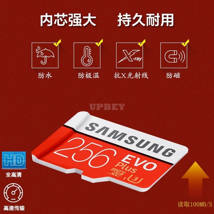 NEW MODEL 2021 Memory Card Micro SD ORIGINAL Samsung EVO Plus 3 SDXC Grade TF Class 10 High Speed 32gb 64gb 128gb 256gb 512gb