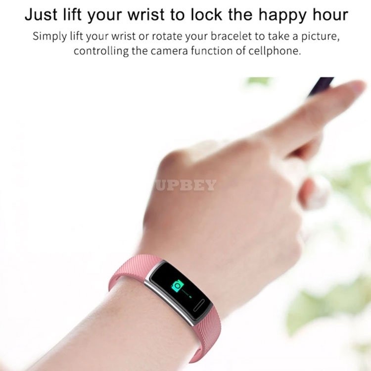 ID152 Smart Watch Band IP68 Waterproof Heart Rate Wristband Fitness Tracker Sport Bracelet Sleep Monitor for Men and Women