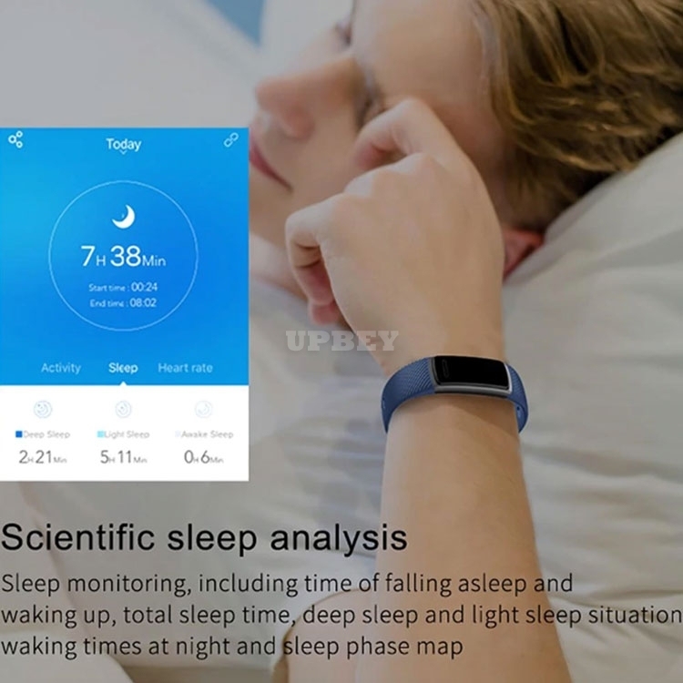 ID152 Smart Watch Band IP68 Waterproof Heart Rate Wristband Fitness Tracker Sport Bracelet Sleep Monitor for Men and Women