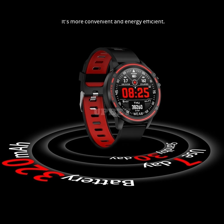 Smart Watch L8 for Men Heart Rate With ECG PPG Bracelet Band Bluetooth Blood Pressure for Sports Fitness Waterproof IP68