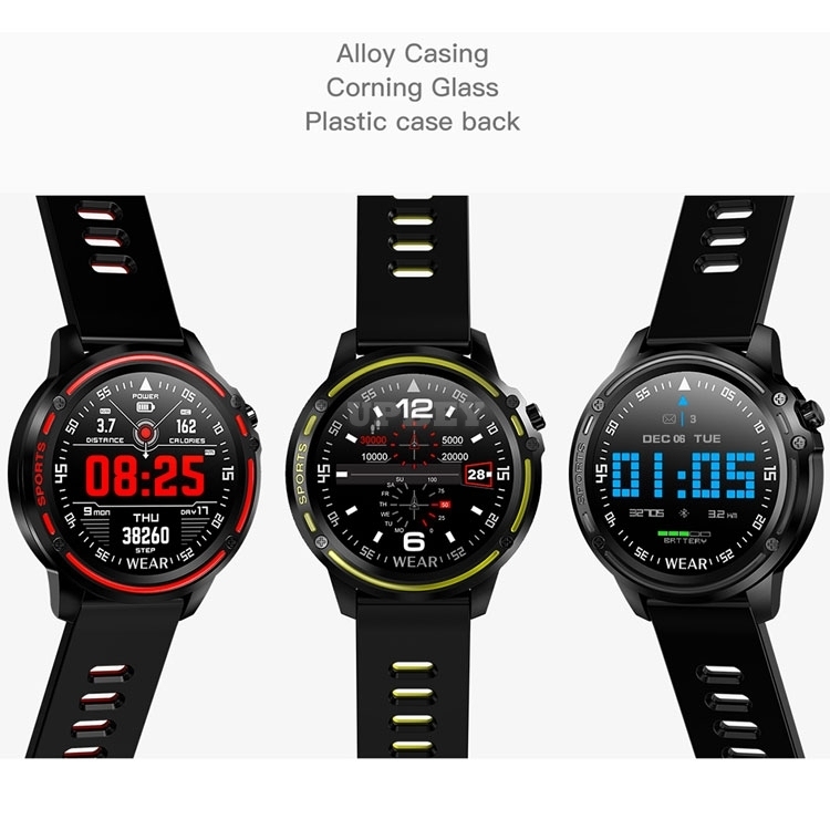 Smart Watch L8 for Men Heart Rate With ECG PPG Bracelet Band Bluetooth Blood Pressure for Sports Fitness Waterproof IP68