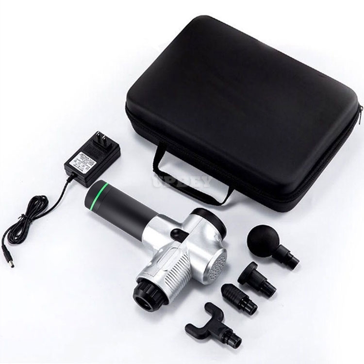 ND25 Electric Gun Body Massage Therapy Deep Vibration Zone Massager 1200-3300r/min for Body Health & Muscle Relaxation with Bag