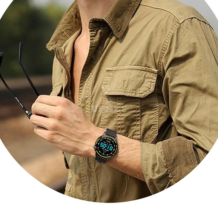Smart Watch L8 for Men Heart Rate With ECG PPG Bracelet Band Bluetooth Blood Pressure for Sports Fitness Waterproof IP68
