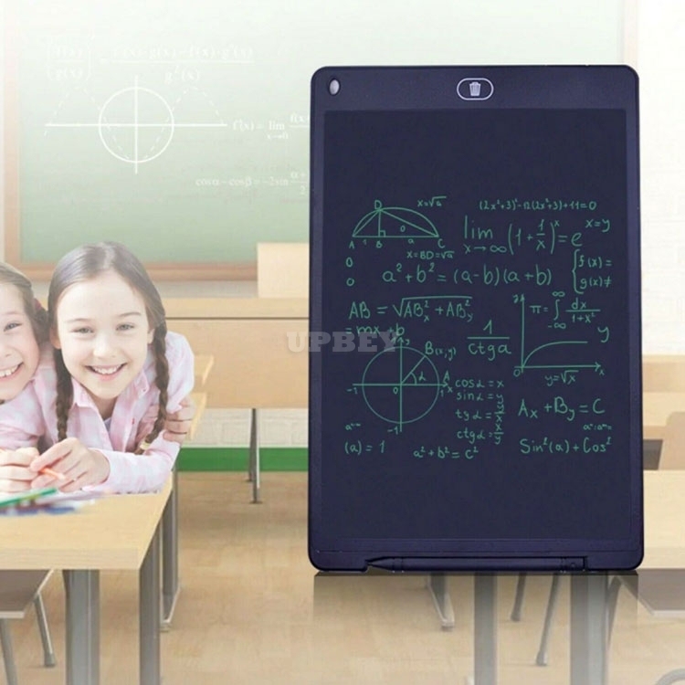 Graphic Tablet Board Digital For Drawing 12 / 8.5 inch Tablet Pad Writing For School Child Memo Kitchen Post Message Draft Paper + Pen