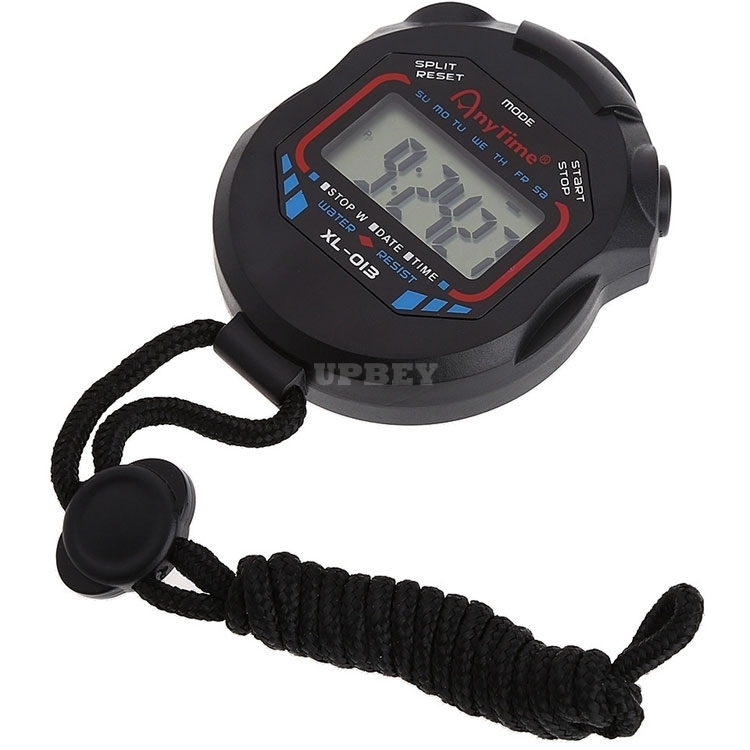 Professional Sports Match Stopwatch Digital Handheld LCD Display Timer Running Sport Run XL-013