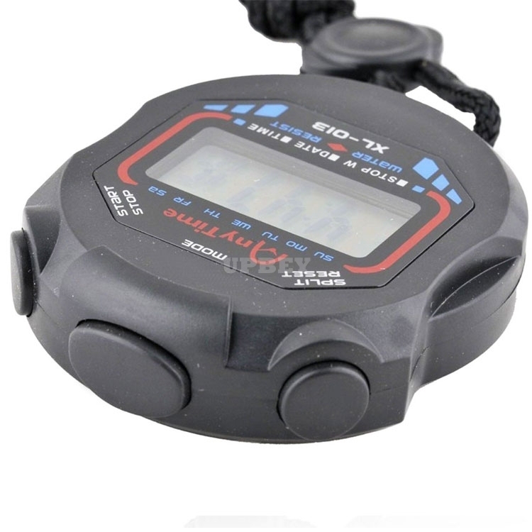 Professional Sports Match Stopwatch Digital Handheld LCD Display Timer Running Sport Run XL-013